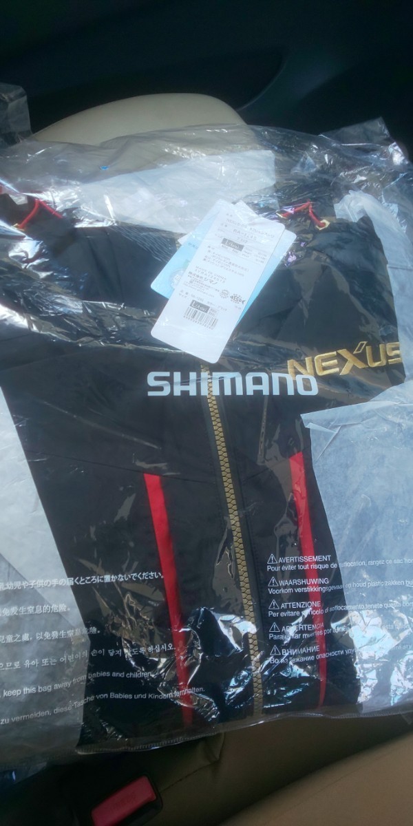 SHIMANO NEXUS DS タフレインスーツ RA-124Sブラック L シマノ レイン