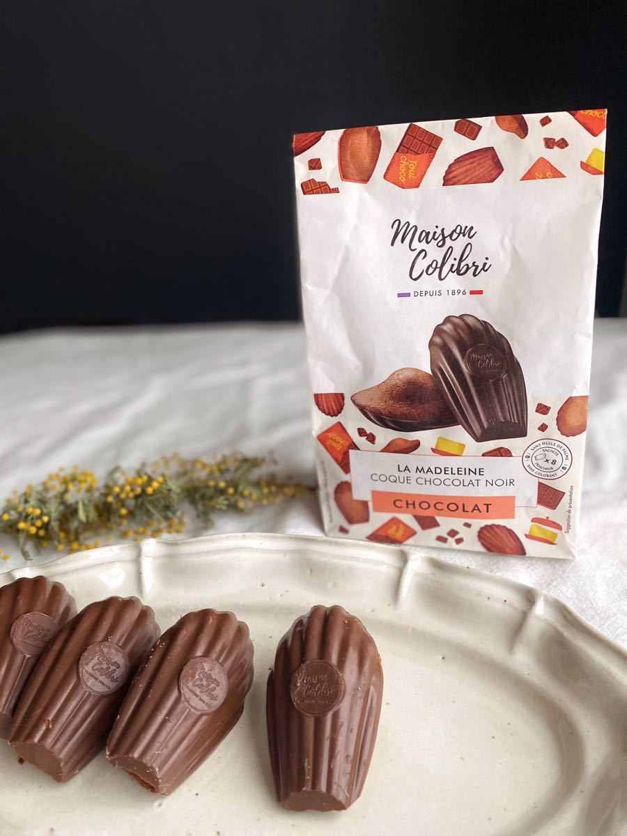 La Madeleine coque chocolat noir - Maison Colibri - 1080 g