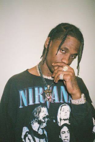 travis scott kanye west надеты vintage nirvana long sleeve t рубашка тигр vi s Scott краб e талия niruva-na Cart ko балка n