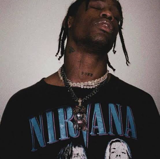 travis scott kanye west надеты vintage nirvana long sleeve t рубашка тигр vi s Scott краб e талия niruva-na Cart ko балка n