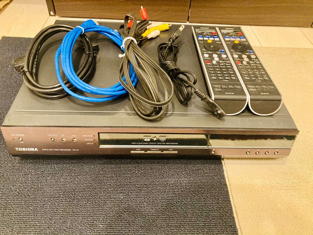 東芝製DVDレコーダー　TOSHIBA RD−Style RD-X5 DVDレコーダー
