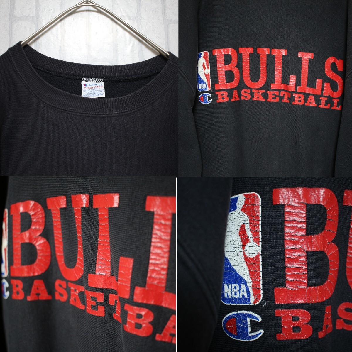 90s USA チャンピオン リバースウィーブ シカゴブルズ NBA 90s USA チャンピオン リバースウィーブ シカゴブルズ NBA