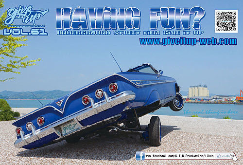 Give It Up Vol 61 ローライダー ハイドロ デイトン Lowrider アメ車 キャンギャル ホッピング バーンナウト 自動車 売買されたオークション情報 Yahooの商品情報をアーカイブ公開 オークファン Aucfan Com