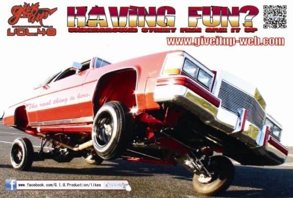 LOWRIDER Give IT UP VOL.48 Lowrider can girl DUB GOGO Dan sa- tequila girl Impala Ame car hydro 