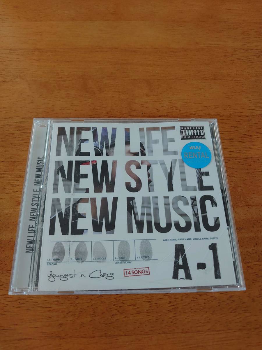A-1/New Life,New Style,New Music ●レンタル落ち●　【CD】_画像1