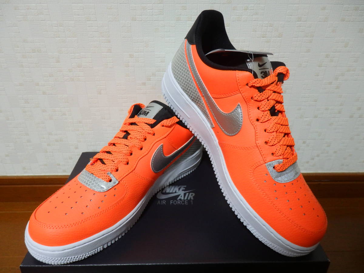 即決☆レア！限定！ 新品 NIKE ナイキスニーカー AIR FORCE 1 '07 LOW LV8 3M エアフォース１ ロー エレベイト 27.0cm♪25周年記念♪35周年_画像7