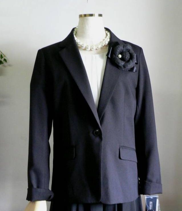  new goods 13 number black tailored 1. button jacket graduation ceremony go in . type formal ceremony ②