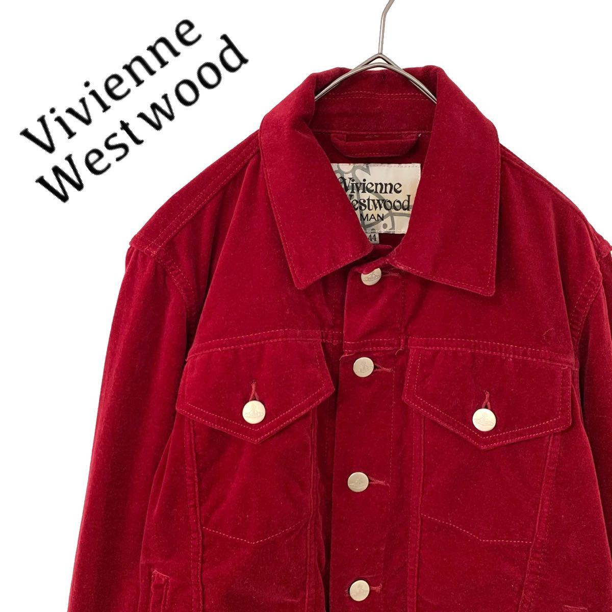 送料無料】Vivienne Westwood ヴィヴィアン ベロア ジャケット メンズ