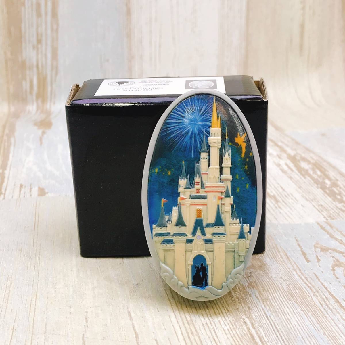 激レア★シンデレラ城 Cinderella Castle オルショウスキー Olszewski ティンカーベル 小物入れ フィギュア★置物 ディズニー Disney_画像1