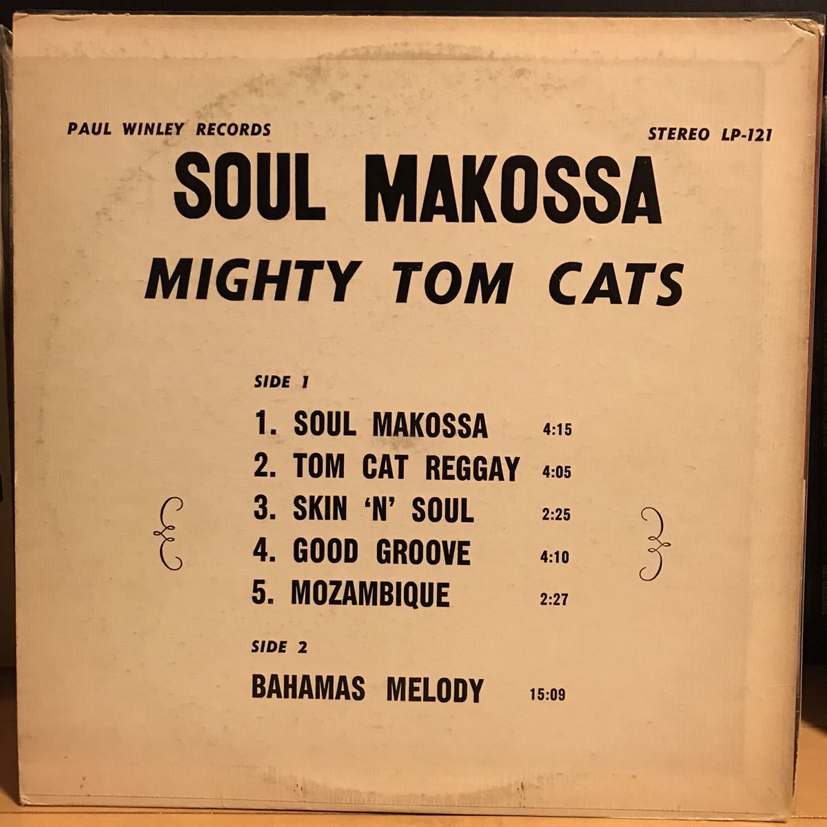 The Mighty Tom Cats / Soul Makossa USオリジナル盤_画像2