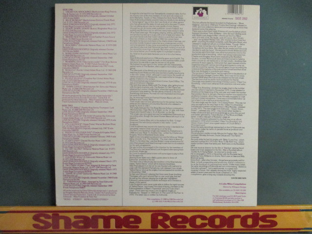 The Dave Edmunds & Love Sculpture ： Singles A's & B's LP // I Hear You Knocking / Brand New Woman / 落札5点で送料無料_画像2