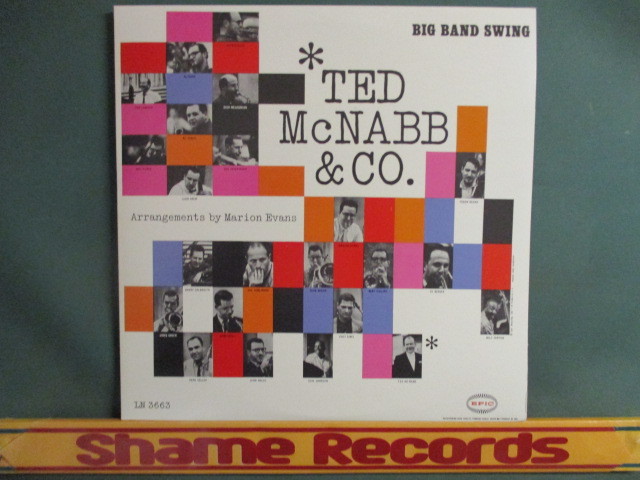Ted McNabb ： Big Band Swing LP // NY的な洗練されたJazz / 落札5点で送料無料_画像1