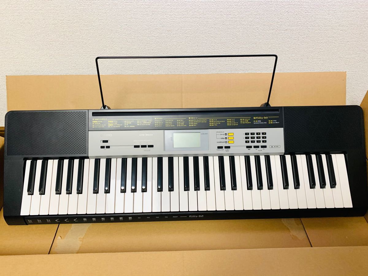 大きな取引 電子ピアノ-【美品】CASIO カシオ 電子キーボード 電子ピアノ CKT-950K