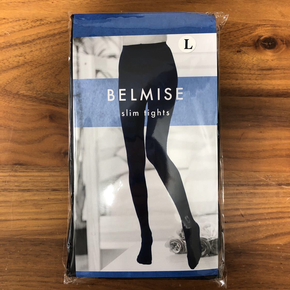 BELMISE ベルミス　スリムタイツ & スリムトップ L - LL セット 加圧下着　公式　正規品　着圧タイツ 黒