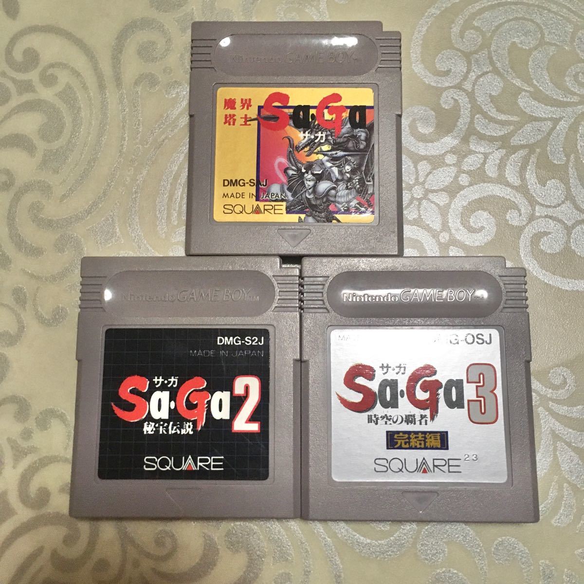 Paypayフリマ ラスボス前データ入 Gb ゲームボーイ サガ サガ2 サガ3 Sagaセット ケース付 Paypayフリマ ラスボス前データ入 Gb ゲームボーイ サガ サガ2 サガ3 Sagaセット ケース付
