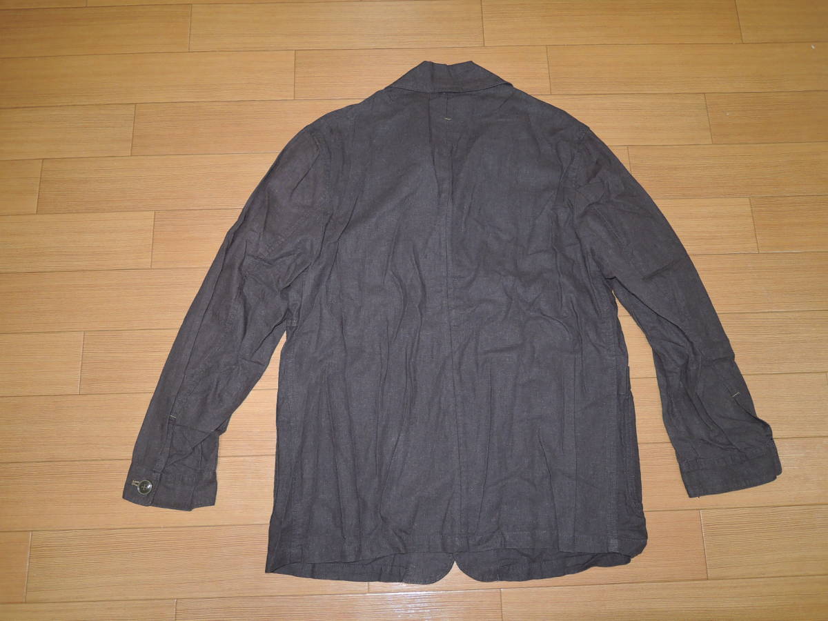 新品 フラボア FRAPBOIS シャツ ジャケット 2 薄手 アサークル 麻 定価26000円_画像6