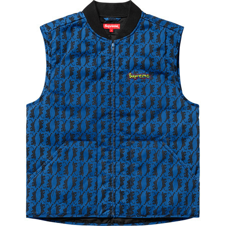 SUPREME シュプリーム 総柄ベスト M Gonz Shop Vest 新品未使用 タグ