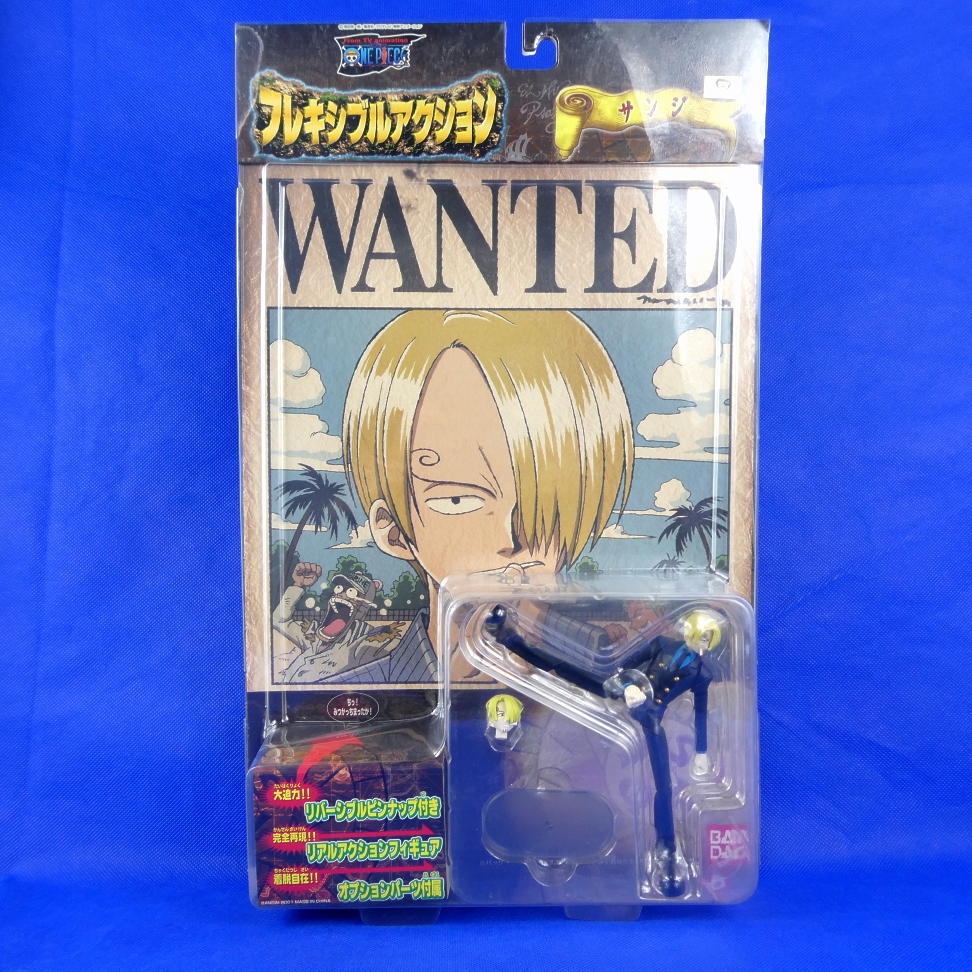 Paypayフリマ サンジ Sanji 劇中のシーン再現フィギュア ワンピース One Piece アラバスタ編 フレキシブルアクション バンダイ 新品