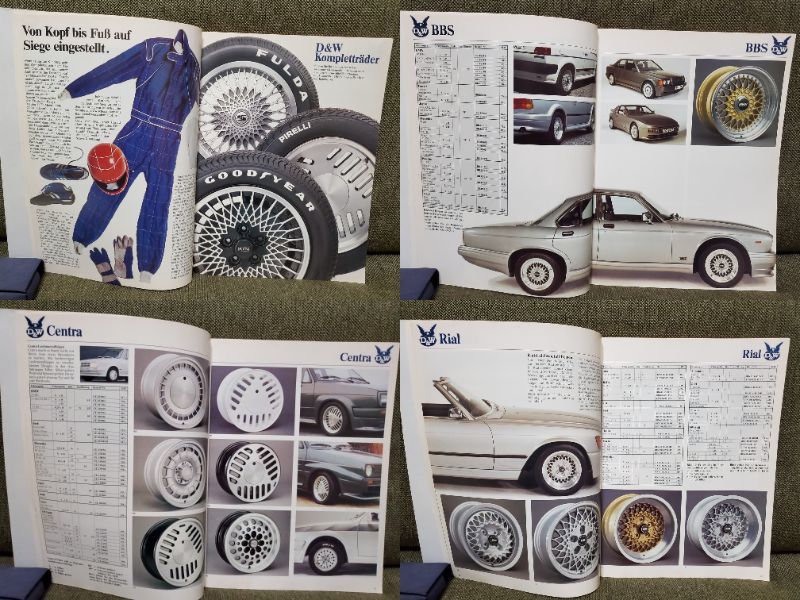  Germany D&W company synthesis parts catalog (D&W-Katalog \'85) hard-to-find rare thing 