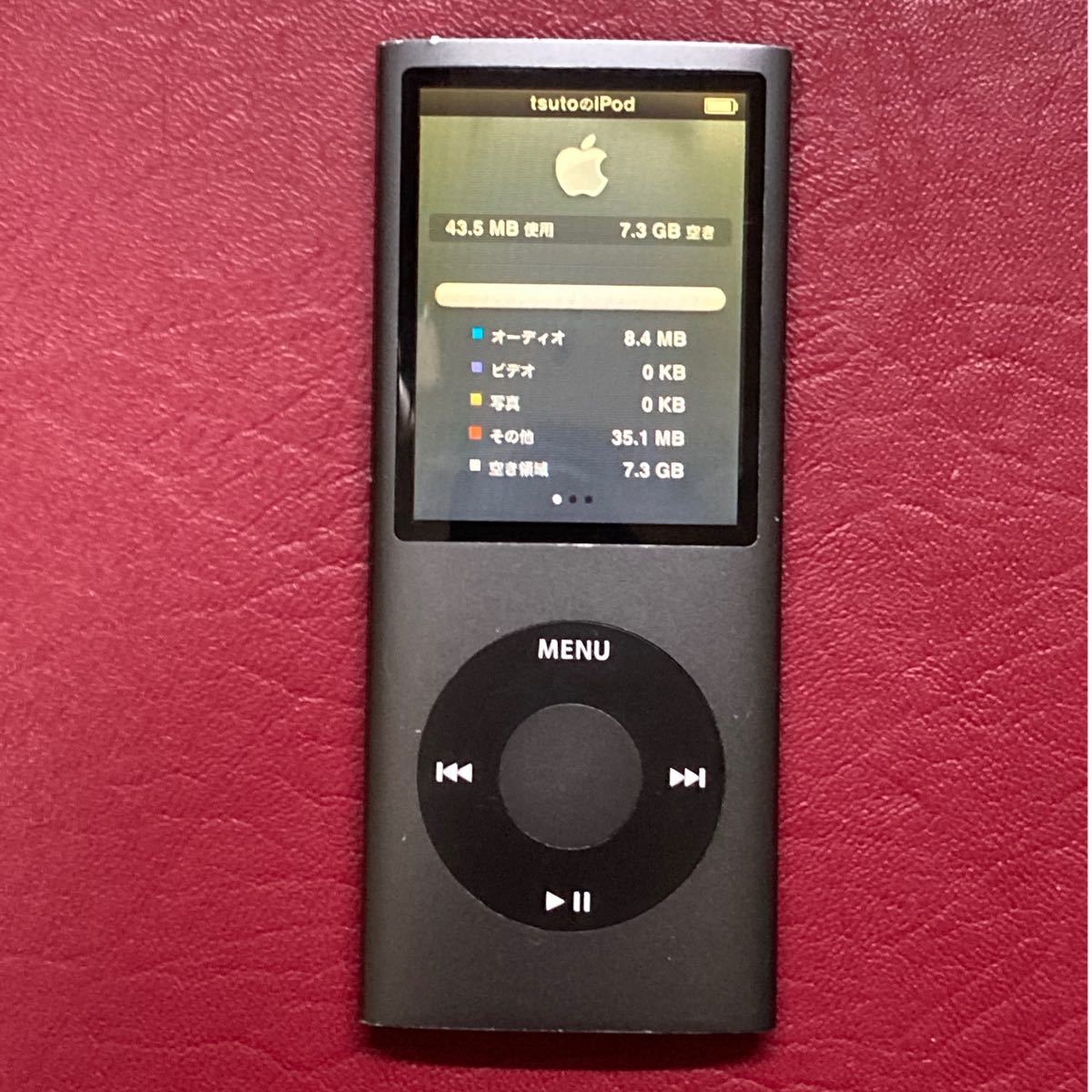 iPod nano 第4世代 ブラック8GBジャンク品｜PayPayフリマ