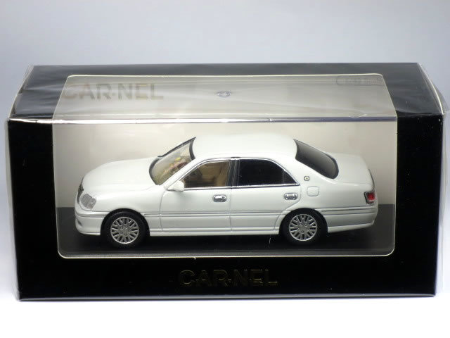 半額SALE★ (JZS175) G ロイヤルサルーン クラウン トヨタ 1/43 CAR-NEL 2001 (CN430101) ホワイトパールクリスタルシャイン 後期型 乗用車 半額SALE★ (JZS175) G ロイヤルサルーン クラウン トヨタ 1/43 CAR-NEL 2001 (CN430101) ホワイトパールクリスタルシャイン 後期型 乗用車