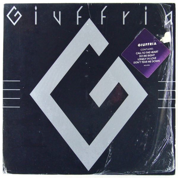 ■Giuffria（ジェフリア）｜Giuffria ＜LP 1984年 US盤＞シュリンク・ラベル残り_画像1