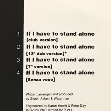 【house】Lonnie Gordon / If I Have To Stand Alone［CDs］《8f042 9595》_画像4