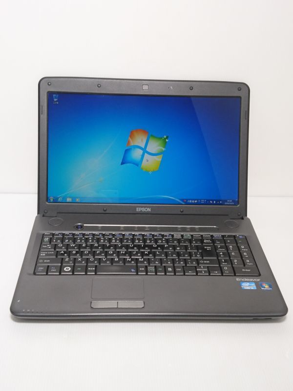 中古品★EPSON NY3300S Core i5-3210M/4GB/HDD 250GB/WLAN/Office 付属/Windows 10/15.6型