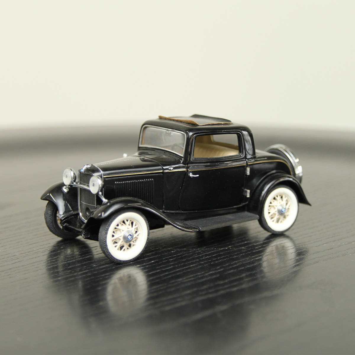 1932 year Frank Lynn * mint company manufactured Ford Vintage miniature car die-cast minicar car objet d'art antique Vintage 