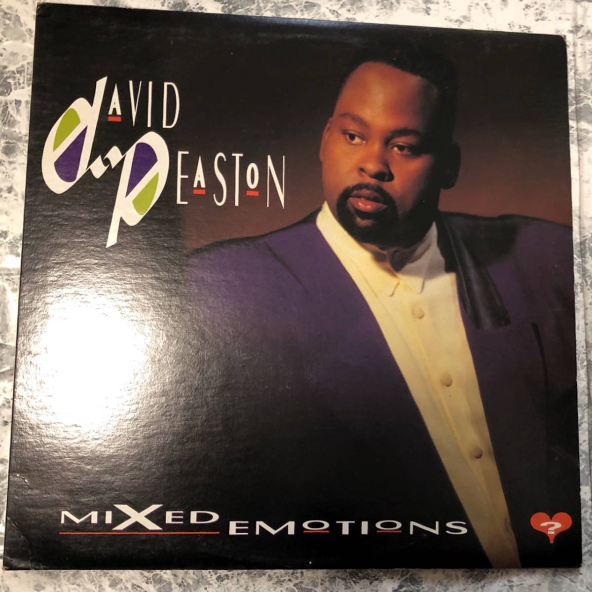  極上 NEW JACK SWING DAVID PEASTON / MIXED EMOTIONS LP_画像1