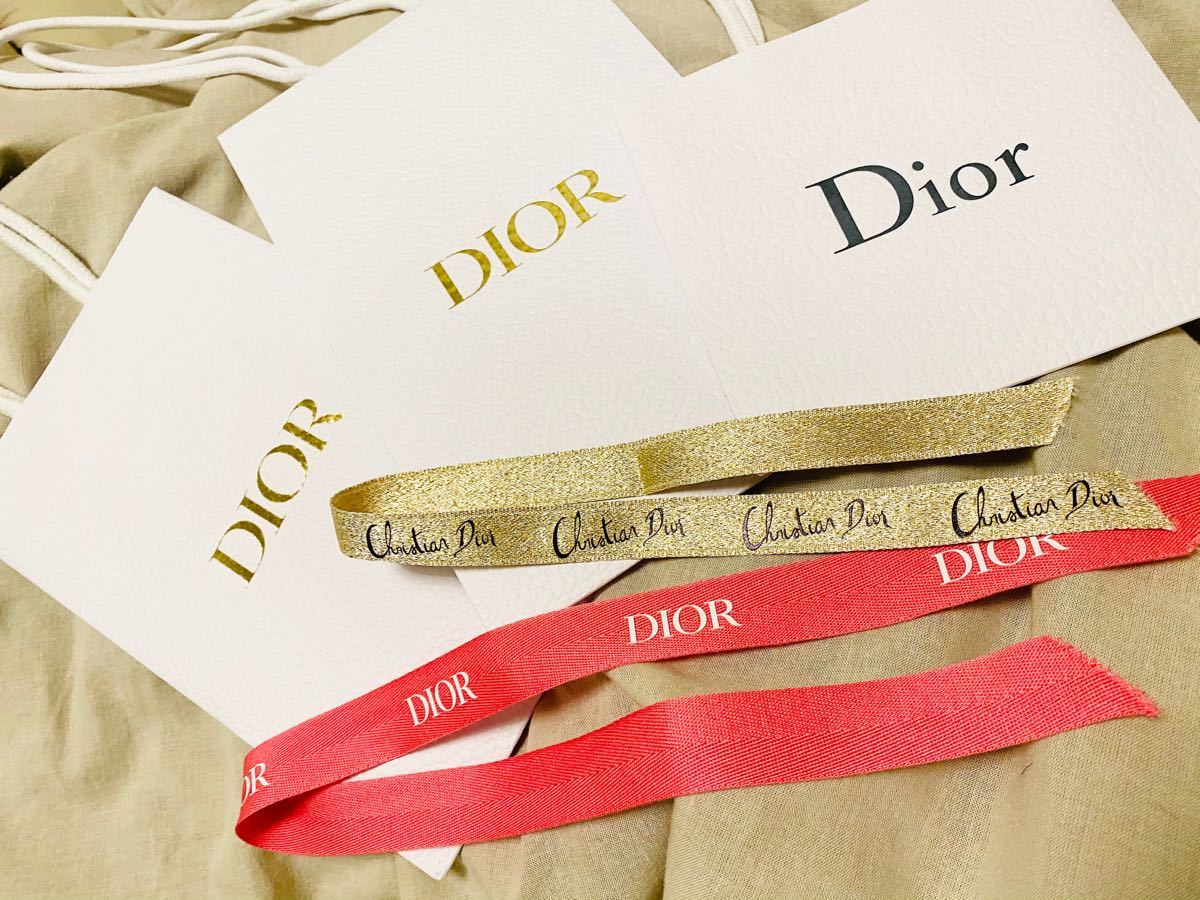 Dior ショッパー 3点＋リボン2種類 セット プレゼント用