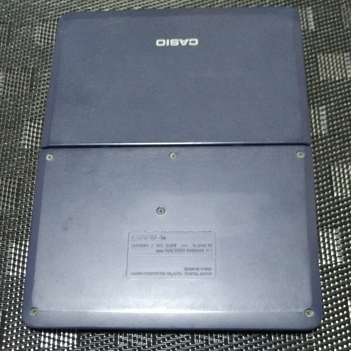 CASIO 計算機 ローン電卓 BF-480 説明書付き