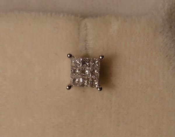 K18 ダイヤモンド0.26ct ピアス 0288-