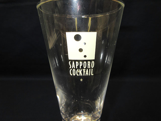 ★YC3524　未使用品　SAPPORO　COKTAIL　グラス　6客セット　ビアグラス　タンブラー　カクテルグラス　ビールグラス　送料無料★_画像4