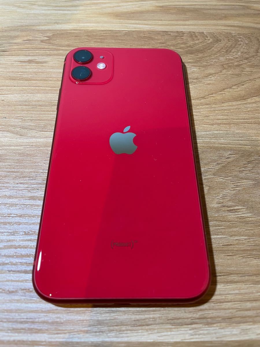 iPhone 11 (PRODUCT)RED 128 GB バッテリー99%SIMフリー Yahoo!フリマ