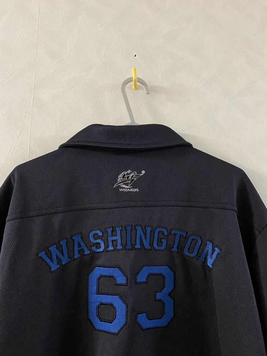 NBA ワシントン・ウィザーズ バスケットボールシャツ サイズL Washington Wizards ラッセル・ウェストブルック 八村塁 デニ・アヴディア_画像3