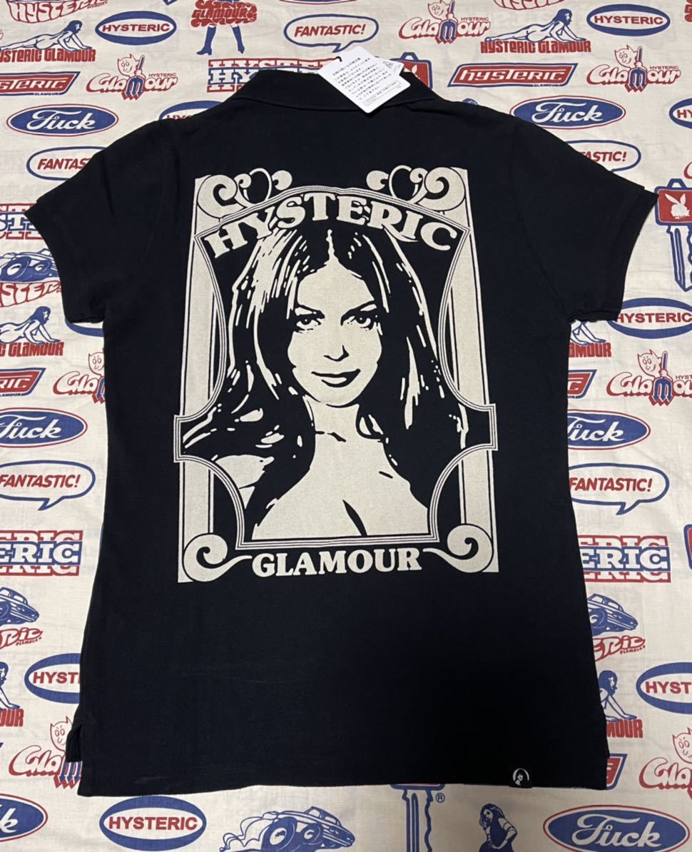 HYSTERICGLAMOUR ヒステリックグラマー バクプリ セクシーガール レディース ポロシャツ ヒスミニヒステリックミニTシャツROCK