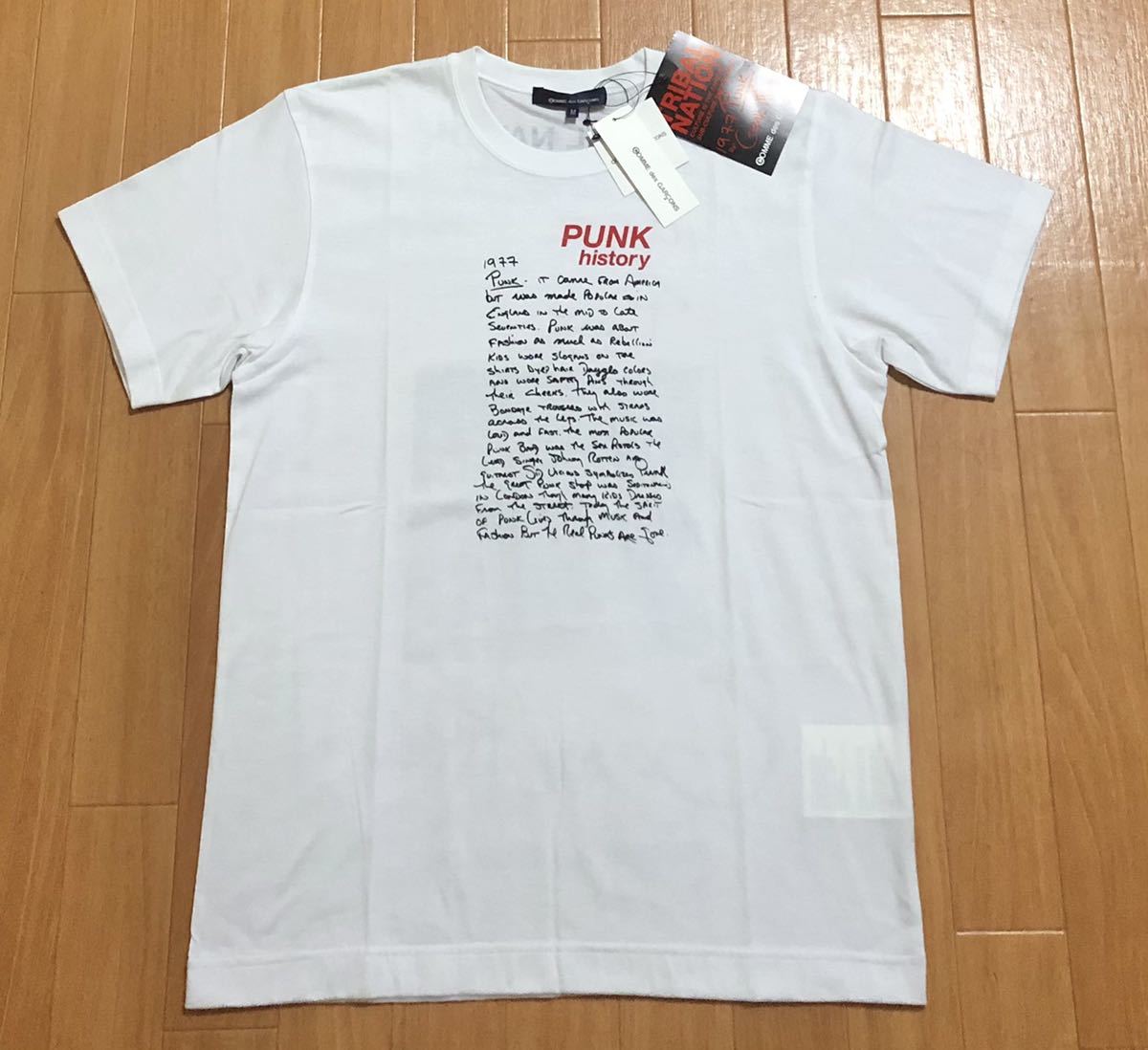 コムデギャルソン Gene Krell TRIBAL NATION Punk Tシャツ ad2002 青山限定  ジーンクレール(Mサイズ)｜売買されたオークション情報、yahooの商品情報をアーカイブ公開 - オークファン（aucfan.com）