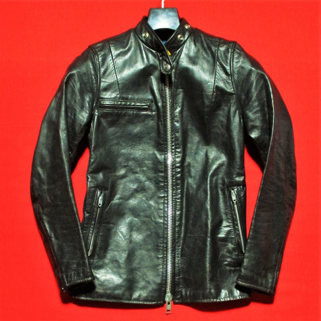 希少✨70s Brimaco カナダ製 ヴィンテージ ライダースジャケット 38 Yahoo!オークション - Brimaco 70'sカナダ製ヴィンテージ レザー