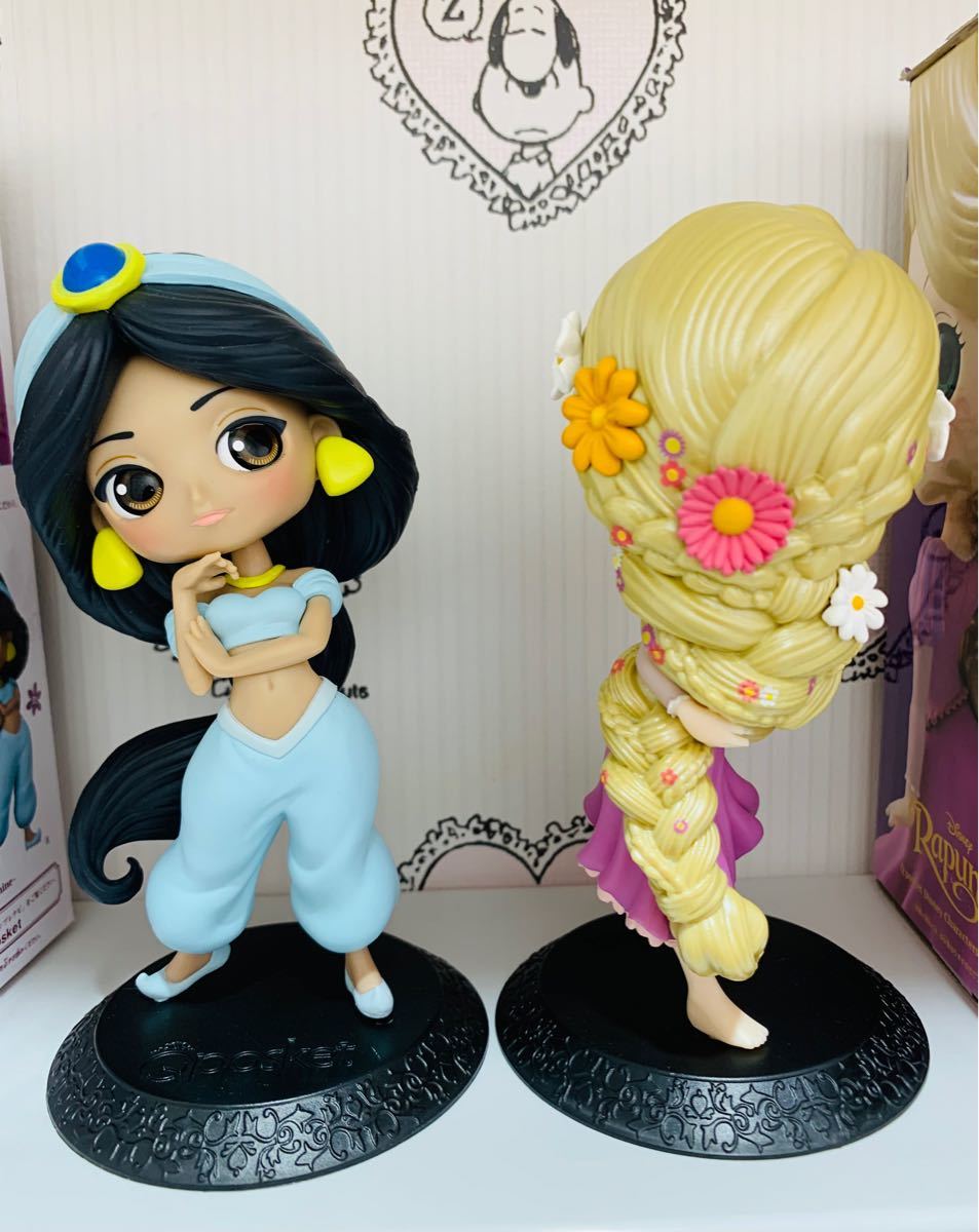 Paypayフリマ ジャスミン ラプンツェル Qposket セット Paypayフリマ ジャスミン ラプンツェル Qposket セット