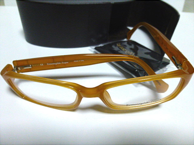 □Ermenegildo Zegna(エルメネジルド ゼニア)メガネフレーム【新品