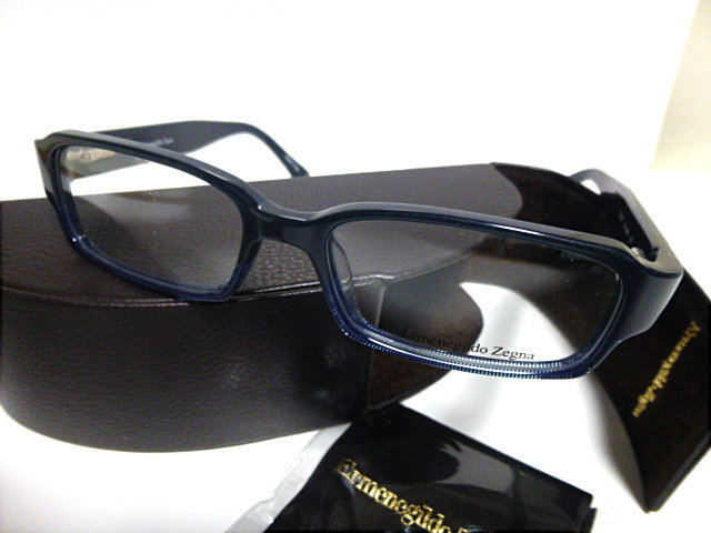 □Ermenegildo Zegna(エルメネジルド ゼニア)メガネフレーム【新品