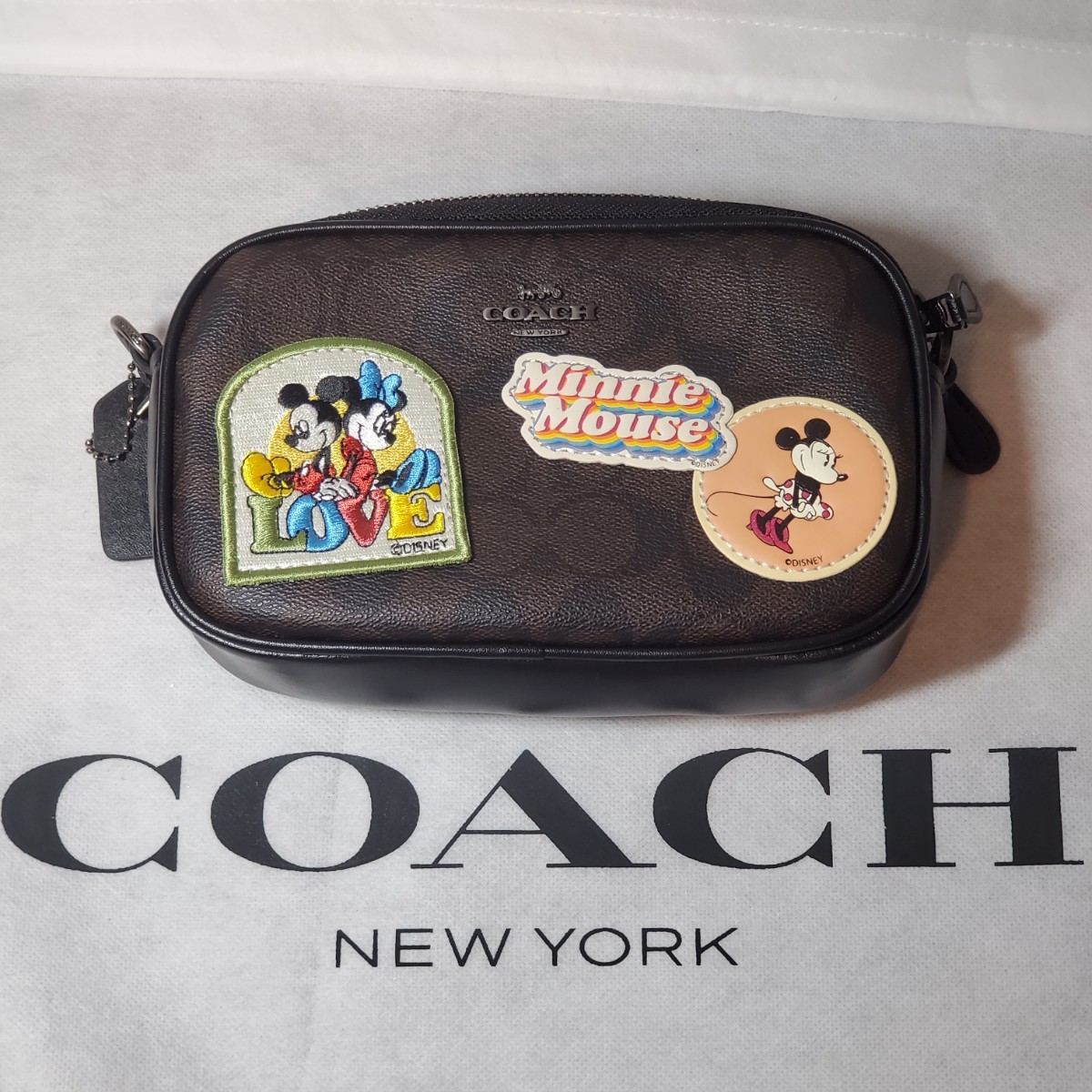Paypayフリマ Coach コーチ ディズニーコラボ ショルダーバッグ ポーチバッグ Paypayフリマ Coach コーチ ディズニーコラボ ショルダーバッグ ポーチバッグ
