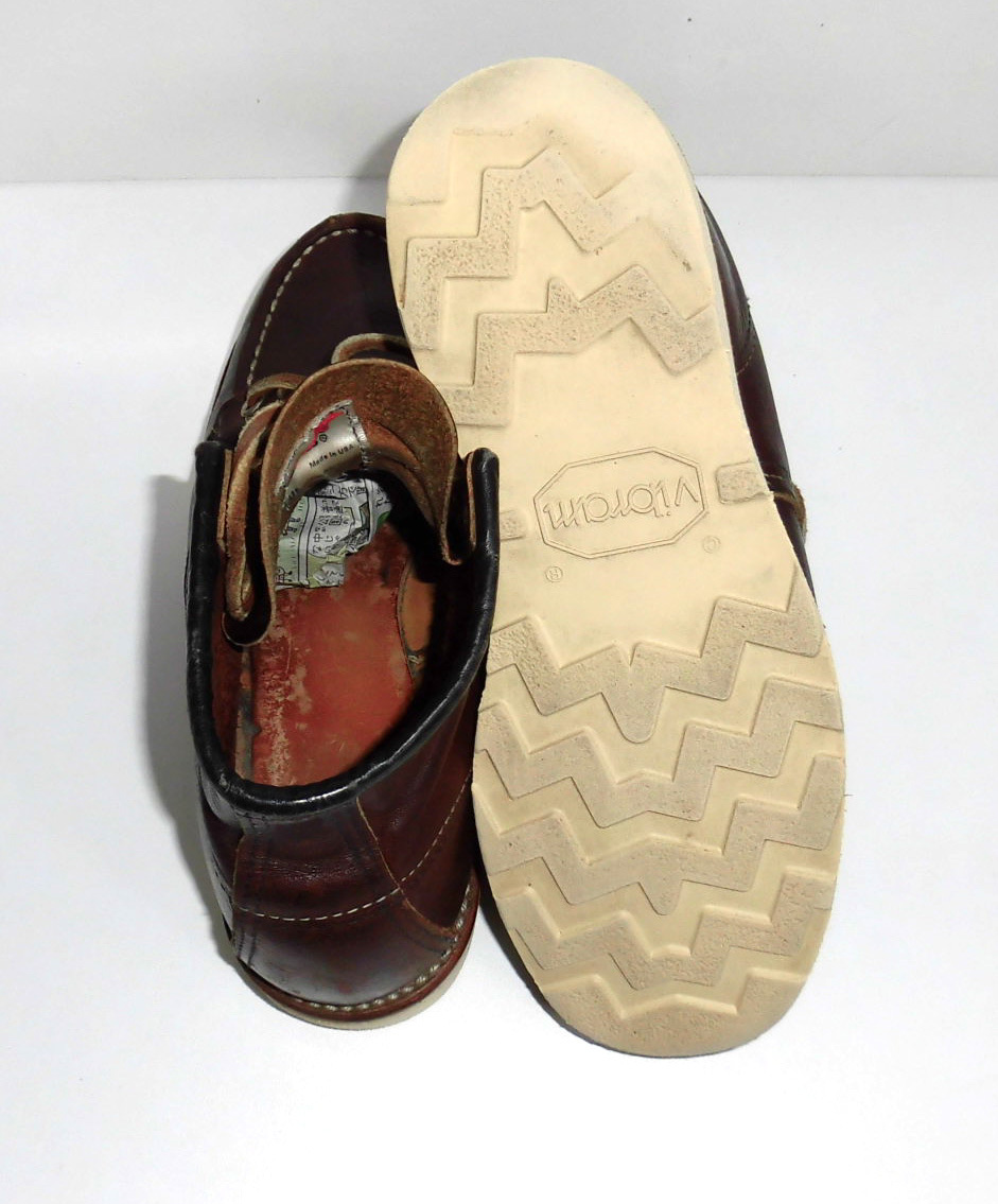 Ψ状態良好 REDWING レッドウイング 8138 クラシックワークブーツ US5 Classic Work 6INCH Moc 8138 IRISH SETTER アイリッシュセッター_画像4