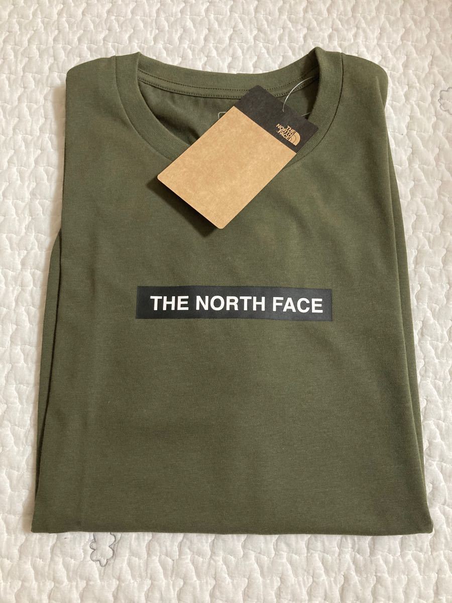 【新品】THE NORTH FACE ノースフェイス　ボックスロゴ　Tシャツ　ニュートープ　カーキ　nt321001 ロゴT 新作