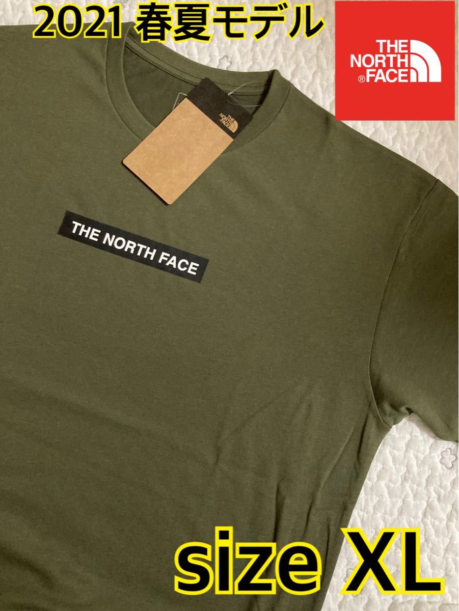 【新品】THE NORTH FACE ノースフェイス　ボックスロゴ　Tシャツ　ニュートープ　カーキ　nt321001 ロゴT 新作