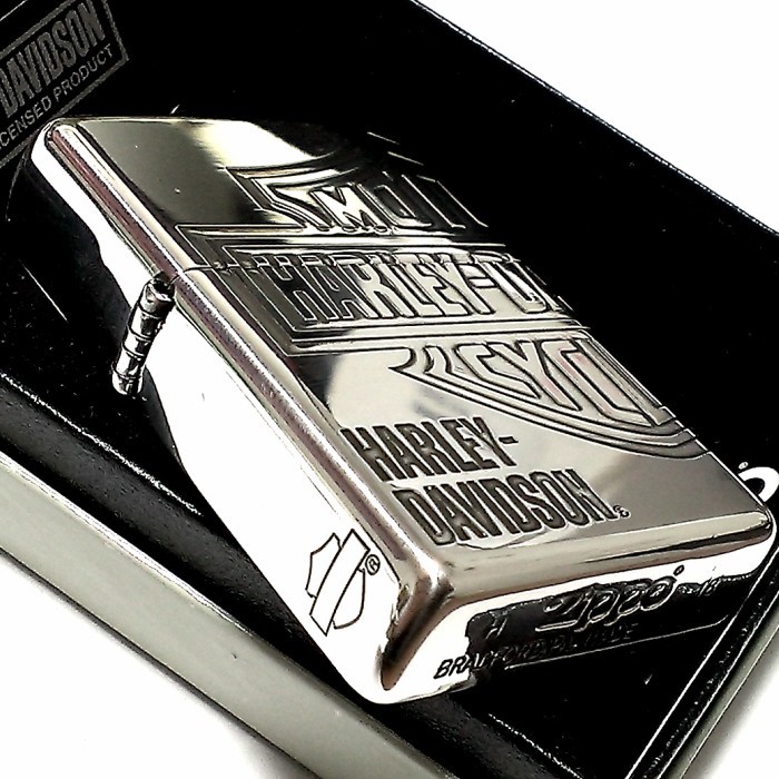ZIPPO ライター ハーレーダビッドソン ジッポ ロゴデザイン3面彫刻