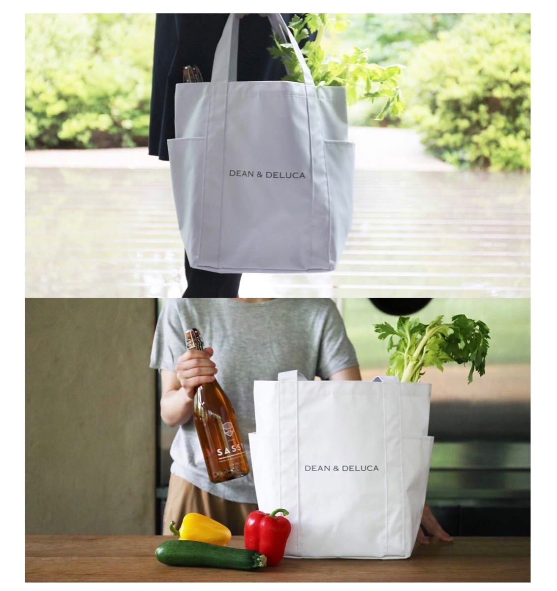 【完売・京都限定】DEAN&DELUCA エコバッグセット　L ディーン&デルーカ