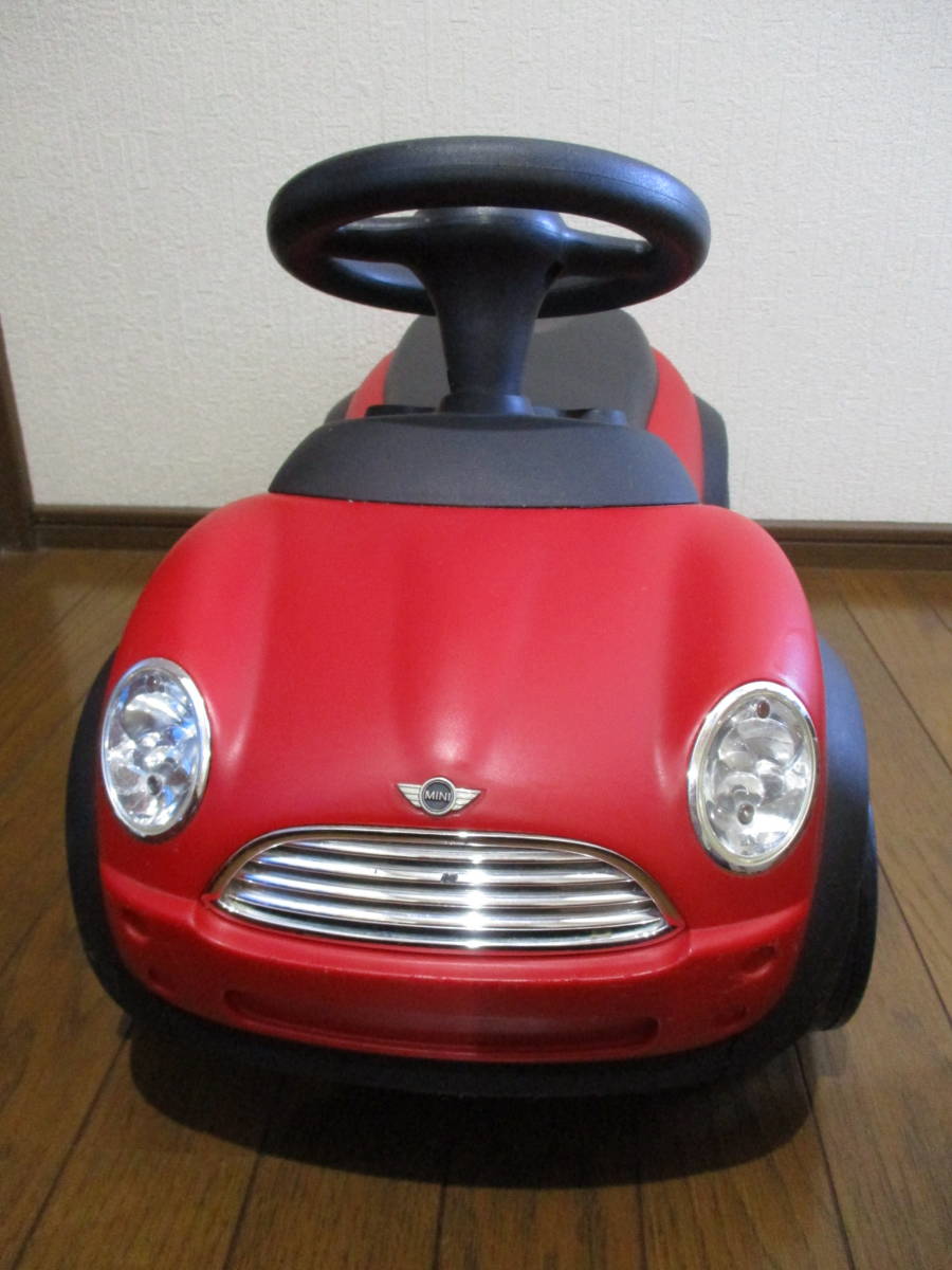 .] BMW MINI baby Racer Ⅱ child toy for riding Mini Cooper pair .. used beautiful goods 