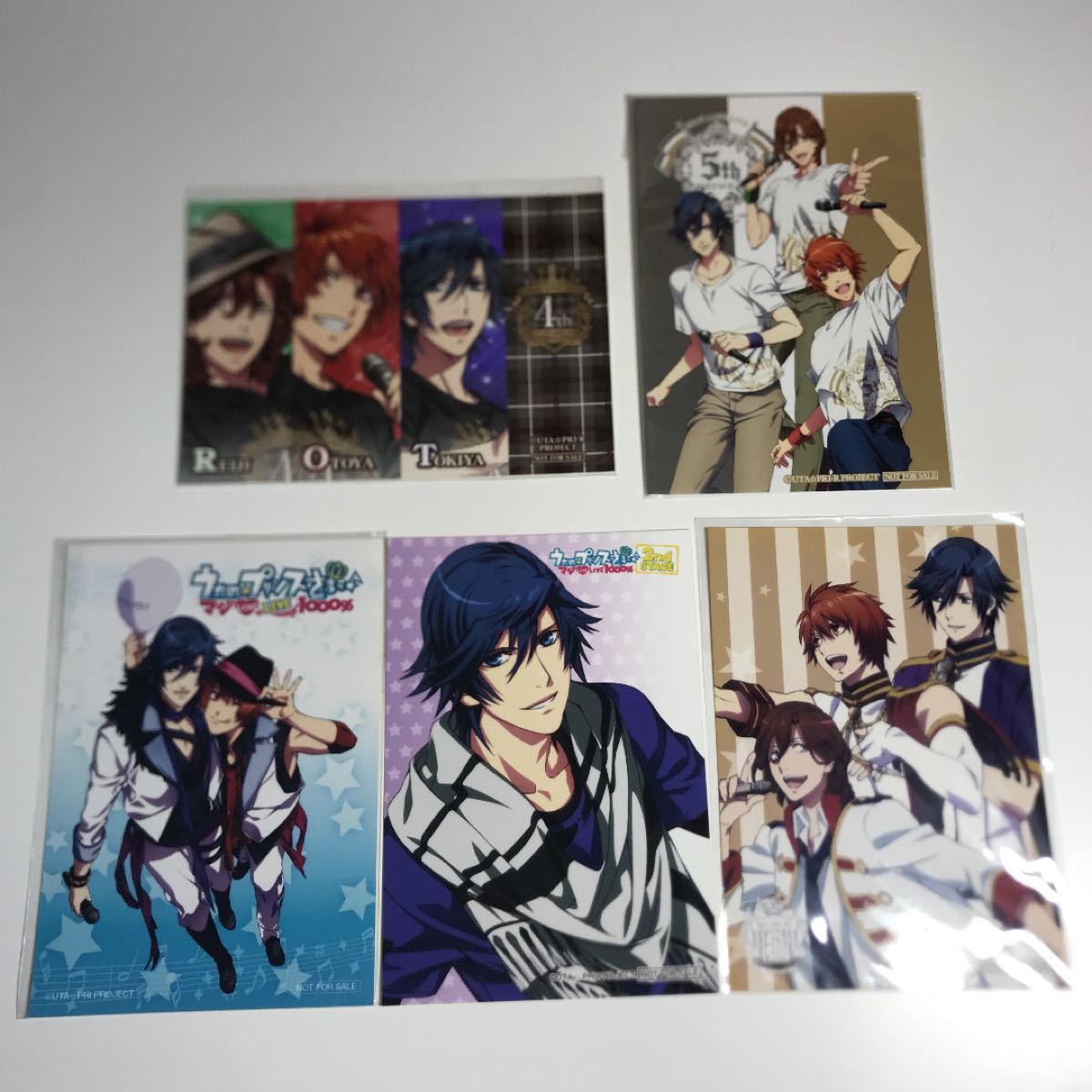 Paypayフリマ ブロマイド Live うたの プリンスさまっ うたプリ ライブ 特典 トキヤ 音也 嶺二 Blu Ray Dvd ポストカード